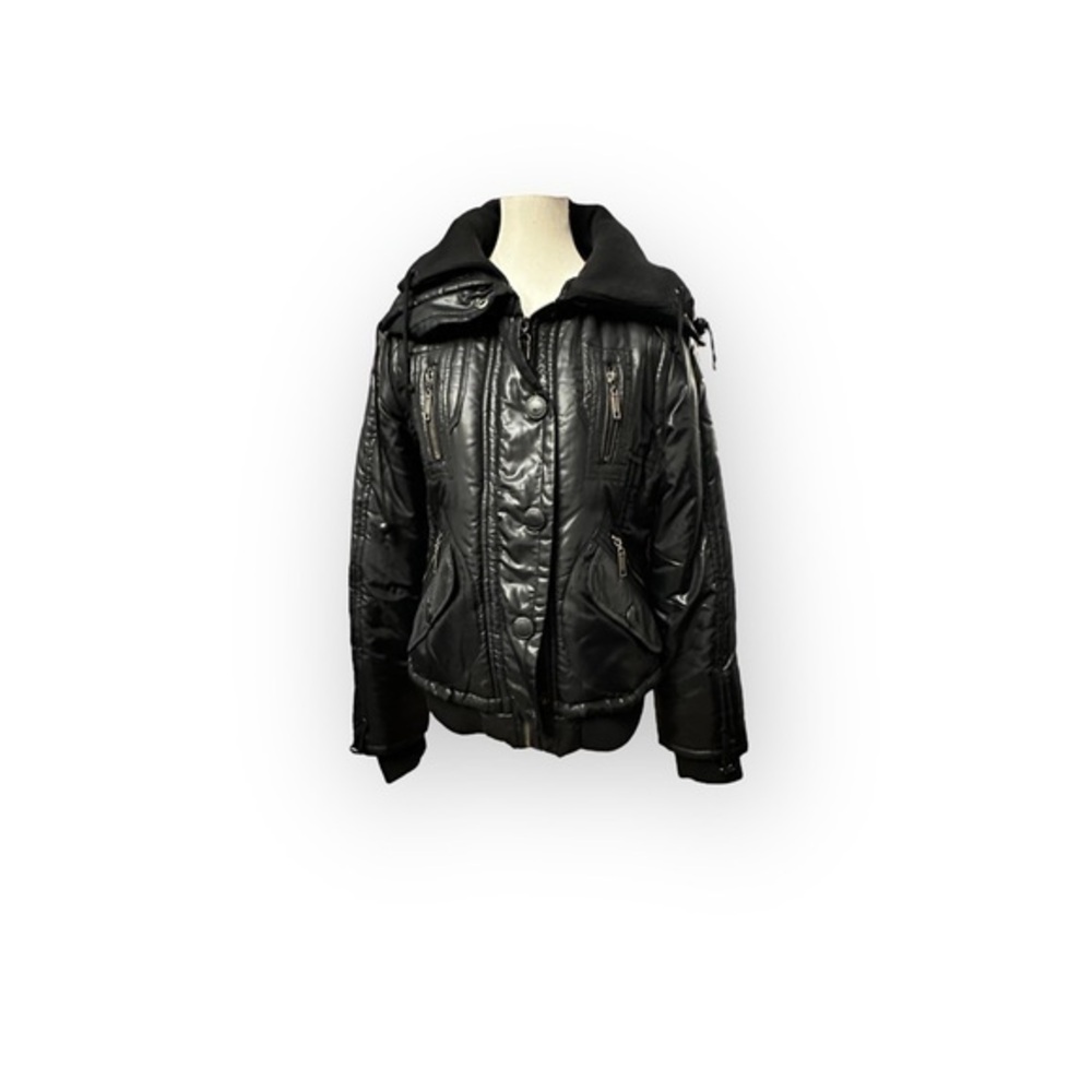 Point Zero x Nicole Benesti - Large Women’s Moto Style Winter Coat
